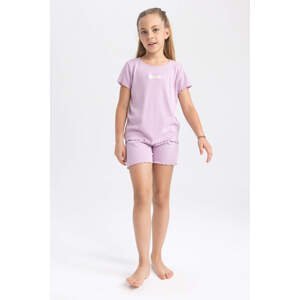 DEFACTO Girl Regular Fit Corded Camisole Pajama 2 Set