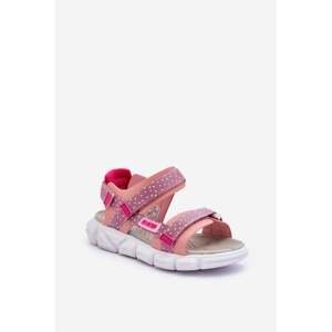 Children's Zipper Sandals Big Star Pink