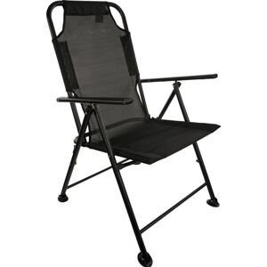 Folding camping chair ALPINE PRO DEFE black