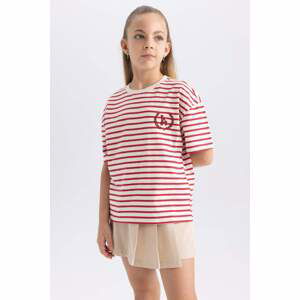 DEFACTO Oversize Fit Short Sleeve T-shirt