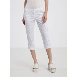 White women's three-quarter pants CAMAIEU - Ladies