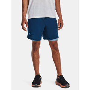 Under Armour Shorts UA LAUNCH 7'' 2-IN-1 SHORT-BLU - Men