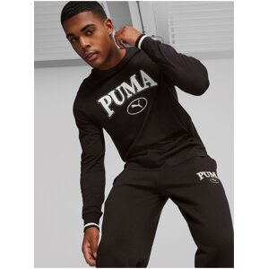 Black Mens Long Sleeve T-Shirt Puma Squad - Men