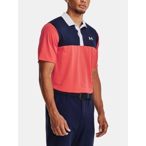 Under Armour T-Shirt UA Perf 3.0 Color Block Polo-RED - Men