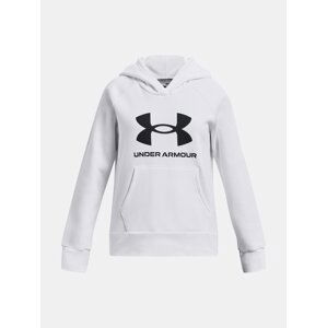 Under Armour Sweatshirt UA Rival Fleece BL Hoodie-WHT - Girls