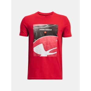 Under Armour T-Shirt UA BBALL OUTSIDE SS-RED - Boys