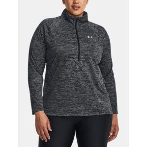 Under Armour T-Shirt UA Tech 1/2 Zip - Twist&-BLK - Women