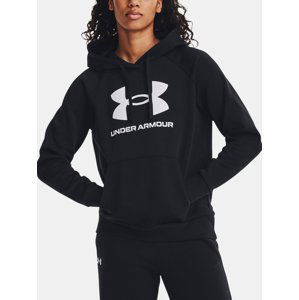 Under Armour Sweatshirt UA Rival Fleece Big Logo Hdy-BLK - Women