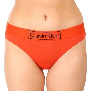 Women's thongs Calvin Klein orange