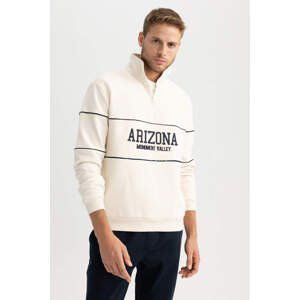 DEFACTO Relax Fit Long Sleeve Sweatshirt