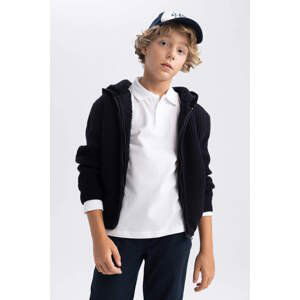 DEFACTO Regular Fit Hooded Cardigan