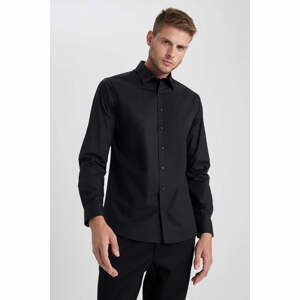 DEFACTO Slim Fit Long Sleeve Shirt