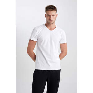 DEFACTO Slim Fit Short Sleeve Knitted Tops