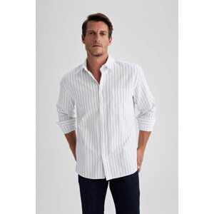 DEFACTO Relax Fit Striped Long Sleeve Shirt