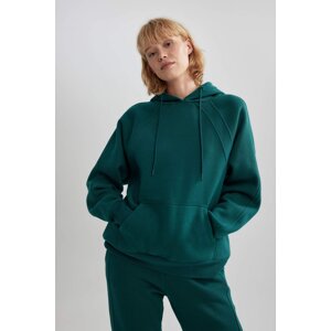 DEFACTO Oversize Fit Long Sleeve Sweatshirt