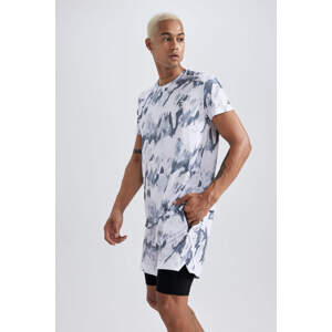 DEFACTO Slim Fit Crew Neck Printed T-Shirt