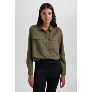 DEFACTO Regular Fit Long Sleeve Shirt