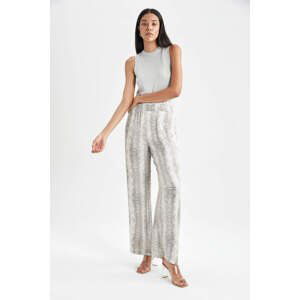 DEFACTO Wide Leg Wide Leg With Pockets Satin Pants