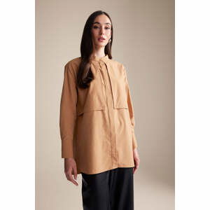 DEFACTO Relax Fit Poplin Long Sleeve Tunic