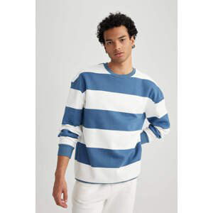 DEFACTO Boxy Fit Long Sleeve Sweatshirt