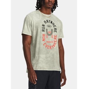 Under Armour T-Shirt RUN ANYWHERE TEE-GRN - Men