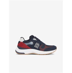 Red and Blue Mens Sneakers Tommy Hilfiger - Men