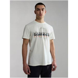 Men's cream T-shirt NAPAPIJRI Iceberg - Men