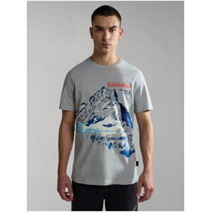 Grey men's T-shirt NAPAPIJRI Forsteri - Men