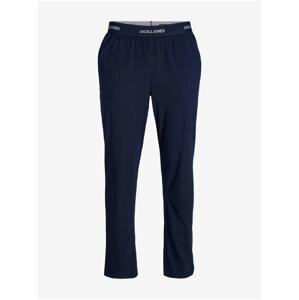 Tmavomodré pánske tepláky Jack & Jones Basic