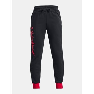 Under Armour Sweatpants UA Rival Fleece Script Jgrs-BLK - Boys