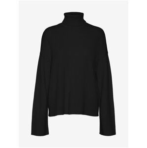 Black women's turtleneck AWARE by VERO MODA Gisela - Women