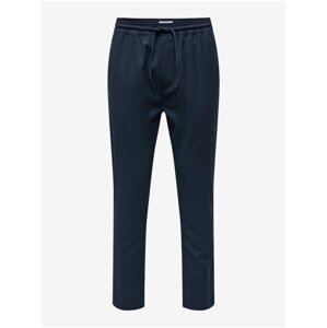 Dark blue men's trousers ONLY & SONS Linus - Men