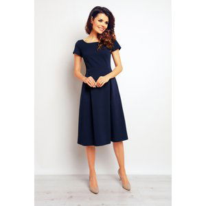 Infinite You Woman's Dress M084 Navy Blue