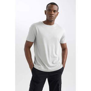 DEFACTO Regular Fit Crew Neck Printed T-Shirt