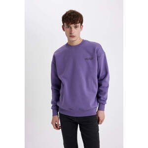 DEFACTO Oversize Fit Printed Sweatshirt