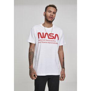 White t-shirt with NASA Wormlogo