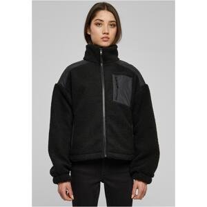 Women's Sherpa Mix Jacket Black