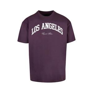 L.A. College Oversize Tee purplenight