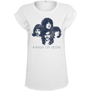 Women's T-shirt Kings of Leon Silhouette white
