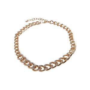 Comet Gold Crystal Necklace