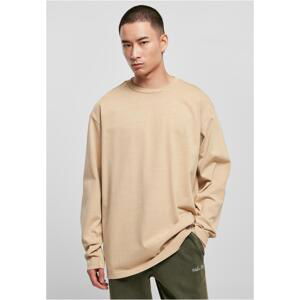 Heavy Oversized Garment Dye Dye UnionLong Sleeve Beige