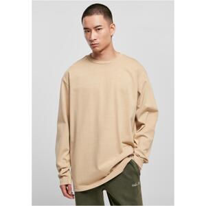 Heavy Oversized Garment Dye Dye UnionLong Sleeve Beige