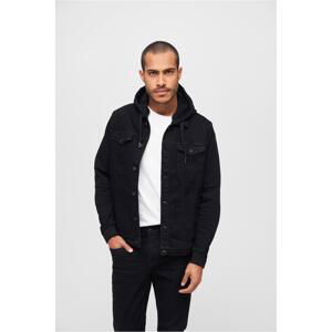 Cradock Denim Sweat Jacket Black/Black