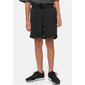 Boys Strech Twill Joggshorts Black