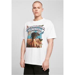 Days Before Summer Oversize T-shirt white