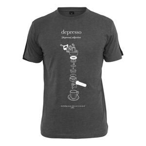 Depresso Tee Charcoal