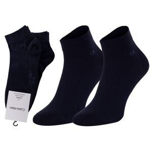 Calvin Klein Man's 2Pack Socks 701218706003 Navy Blue