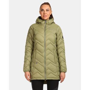 Women's winter coat Kilpi LEILA-W Green