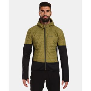 Men's combined insulated jacket Kilpi GARES-M Green