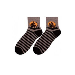 Bratex Popsox Halloween 5643 Women's Socks 36-41 Grey D-026